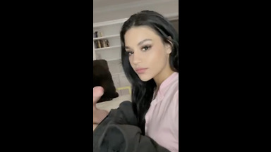 Whoahannahjo - Hungry Cock Sucker at Work Hot Blowjob Cumshot Leaked