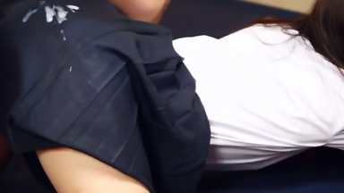 Mari Shinagawa - All Student Uniform Cumshot Compilation
