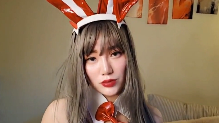NicoLove - Bunny Girl Craves Cum Inside Her Wet Pussy Leaked
