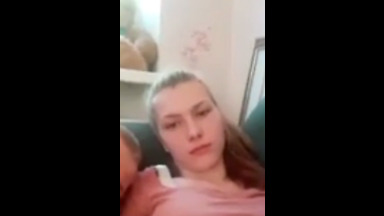 Rosyjski Nastolatek Uwodzi Jej Chłopak do Pieprzyć Jej Live na Peri
